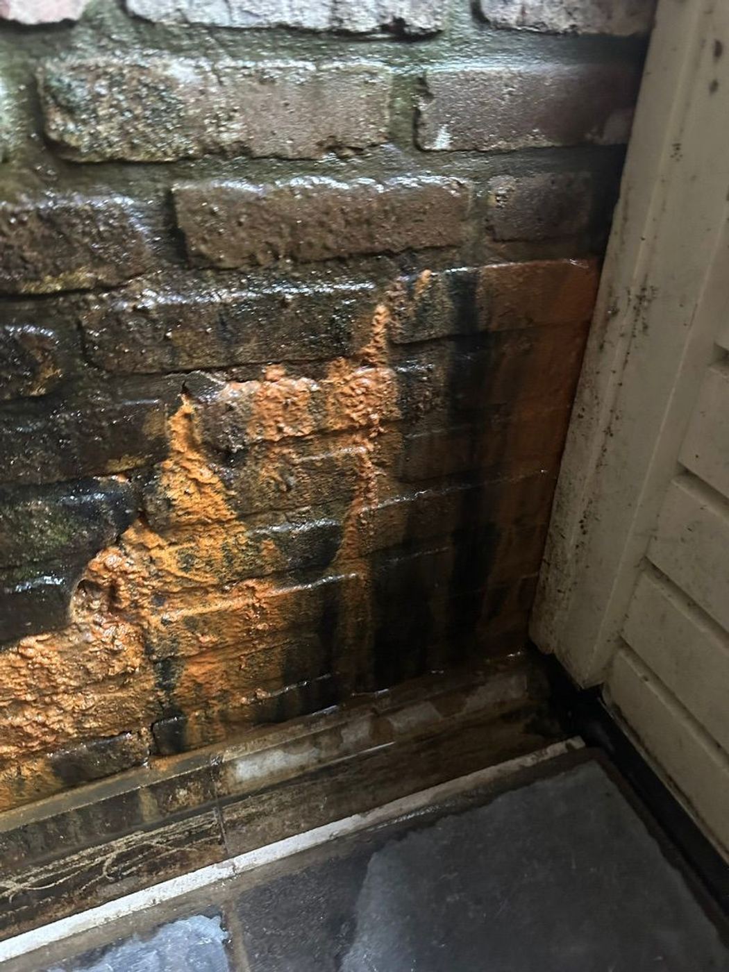 Waterdoorslag kelderwand